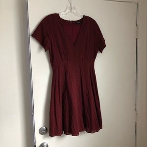 Maroon Madewell dress